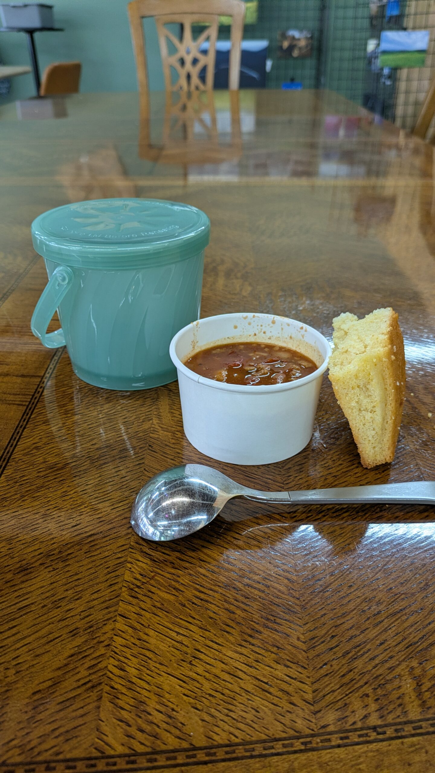 Chili and Cornbread